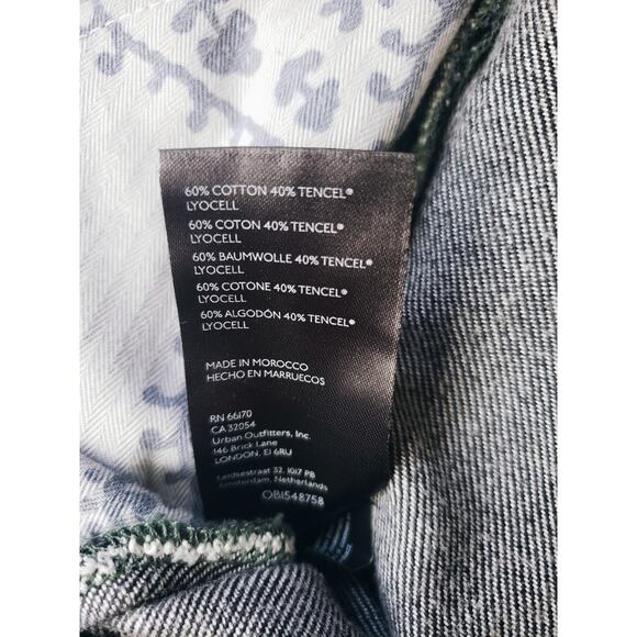 Free People x Care FP Townes Denim Coveralls/Jumpsuit Black Size Large - Picture 11 of 11